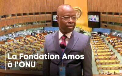 Le fondateur de la Fondation Amos à l’ONU